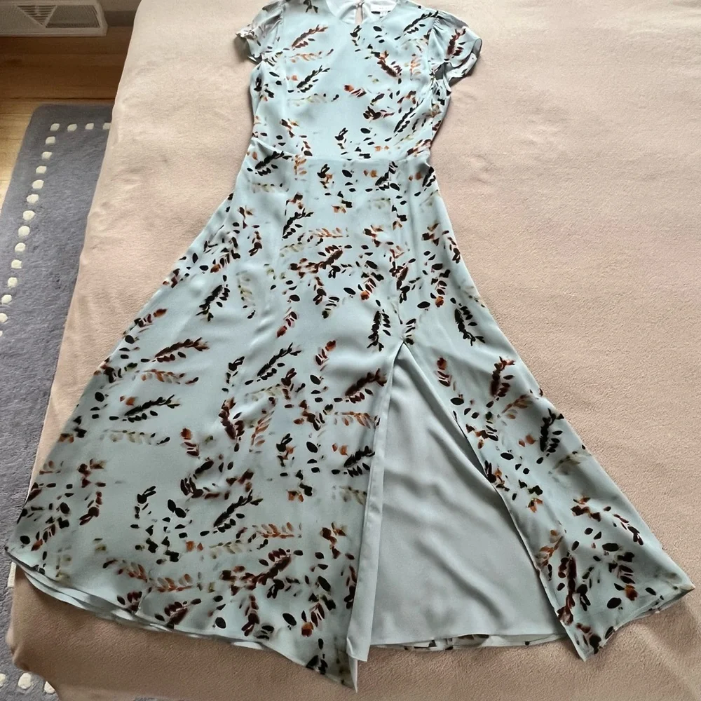 Reiss Livia Blurred Floral Midi Dress - Picture 8 of 16